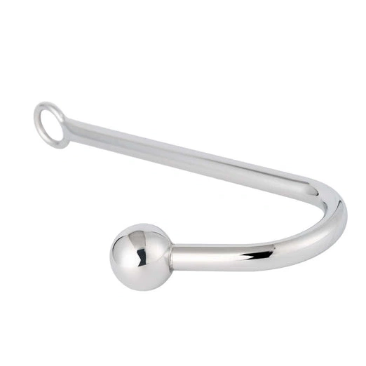 Sex 3294 Metal AllNight Smooth Hook Anal Toy 0126